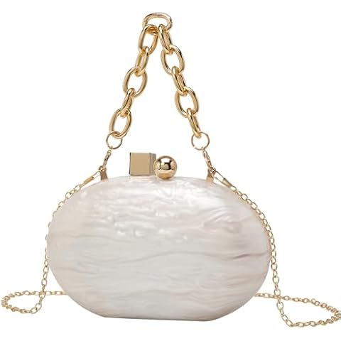 GSYPS Elegant Marble Evening Clutch Bag Cover