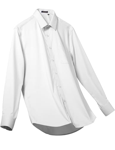 HISDERN ノーアイロン 形態安定シャツ