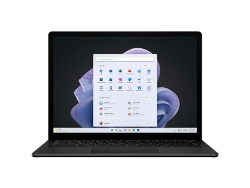 Image of Microsoft Surface Laptop 5 13.5 inch Touchscreen Notebook - 2256 x 1504 - Intel Core i7 12th Gen i7-1265U - Intel Evo Platform - 32 GB Total RAM - 512 GB SSD - Matte Black