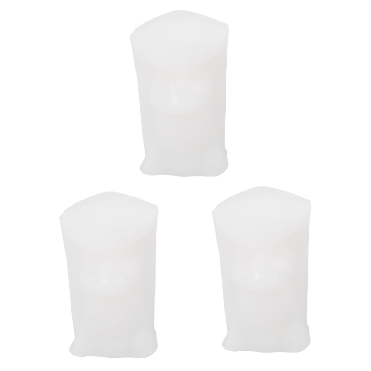 Sewroro 3piezas Molde Para Velas Forma De Ángel Moldes Aromáticos Para Velas Perfumadas y Decorativas Para Manualidades y Artesanales