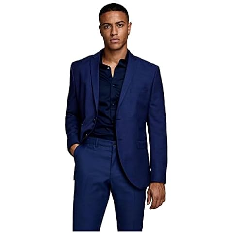 Traje Jack & Jones Jprsolaris Suit Noos Azul Medieval Hombre Cover