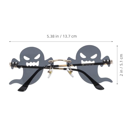 Ghost Sunglasses Gothic Sunglasses Halloween Eyewear Halloween Eyeglasses Costumes Eyewear For Party2