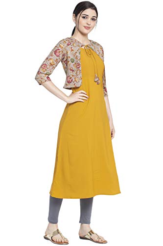 Image of ALC Creation Women's Crepe A-line Kurta
