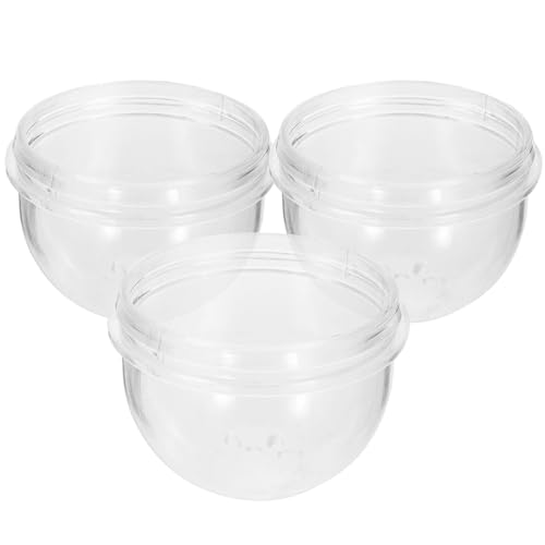 CATIEBYE Lot de 3 bouchons de tunnel externes pour cage de hamster - Bouchons en plastique pour petits animaux - Couleur aléatoire
