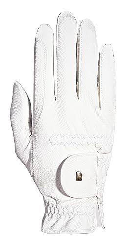 Roeckl Sports equestrian gloves GRIP WINTER, winter riding glove, white/white 6,5, 6.5