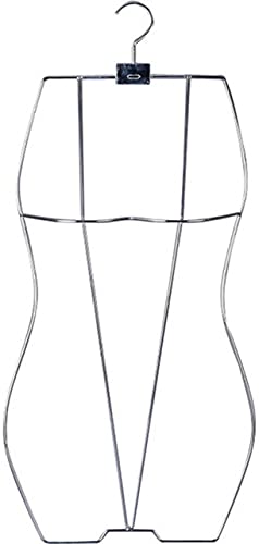 ZHONGJIUYUAN Paquete de 10 (S) de acero para trajes de baño, conjunto de traje de baño de metal para ropa interior de bikini con gancho de exhibición para ropa de pijama para niños Cover