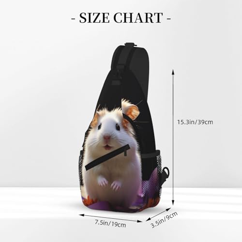 Morrales Sling Bag Urbano Negro para Adultos miniatura 3