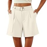 Short en jean décontracté pour femme, taille haute, ourlet effiloché, pantalon d'été court avec poches Bermuda tendance, extensible, longueur genou, coupe ample, long femme - Taille basse Tendance Stretch croisée Ourlet brut de Sport Femme Bermudas Short chino pour femme Bermuda court Longueur genou d'été élégant Femme Genou Jambe Large Confortable Coton Lin Élastiqué Taille Haute Stretch Dames Culottes Été Solide avec Poches Yoga Active Sports Shorts Pantalon Court Ete Chic Pantalons Mode
