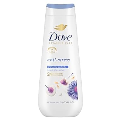 Dove Advanced Care Gel de Ducha Antiestrés Leche de Manzanilla y Avena 600ml