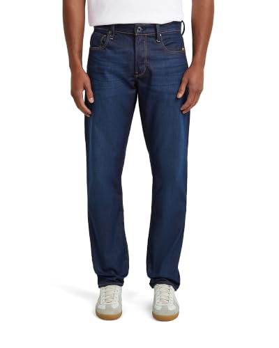 G-STAR RAW Herren 3301 Regular Straight Jeans, Blau (dk Aged 51002-4639-89), 29W / 34L – Ansicht 1