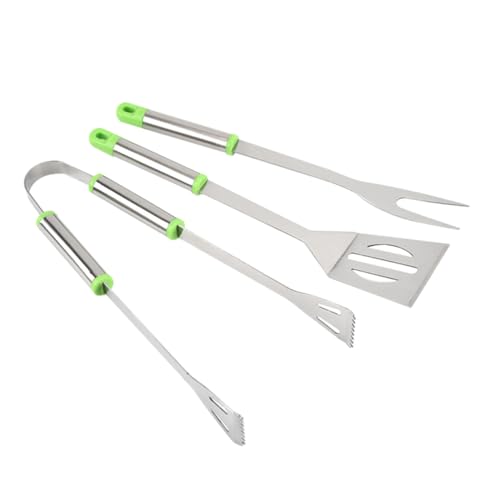 Cabilock 1 Set Convenient BBQ Tong Professional Grill Spatula Tools for Outdoor Cooking for BBQ Parties and Camping Gatherings and User Friendly Design