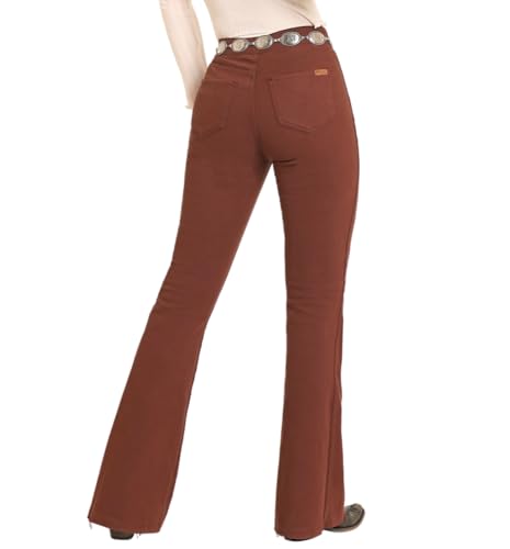 Rock & Roll Denim Women's Reversible Aztec Button Flare Jeans2