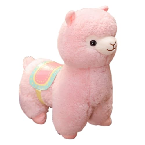 Genérico Muñeco de Peluche de Alpaca Rosa