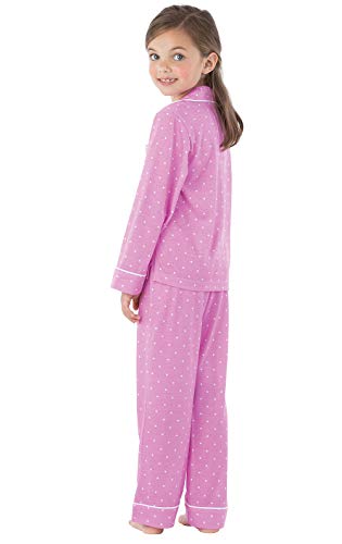 PajamaGram Pajamas for Kids - Kids Long Sleeve Button Down Pajamas with Pants3