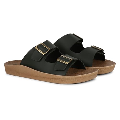 Image of Aqualite PG-113 Men's Ethic Slipper with Comfortable Cushion Insole|Ethic Slipper for Men's