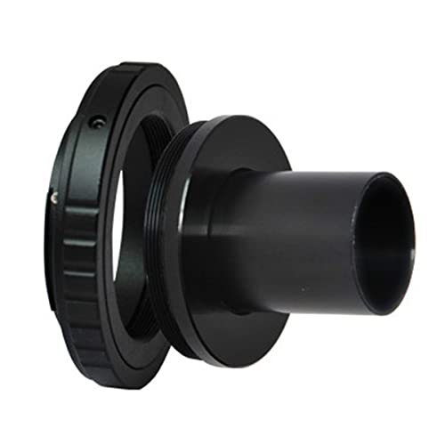 Anillo en T y adaptador M42 a 0.965 para fotografiar la Luna y estrellas con cámara reflex