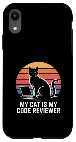 My Cat Is My Code Reviewer �ʔ����v���O���}�[ �X�}�z�P�[�X iPhone XR �p