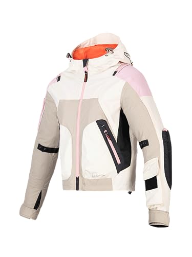Alpinestars Molly Air Damen Motorrad Textiljacke, beige/rosa, M