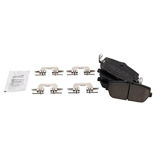 Image of TRQ Rear Brake Pad and Rotor Set Ceramic Coated Rotors Compatible with 2006-2015 Mazda MX-5 Miata
