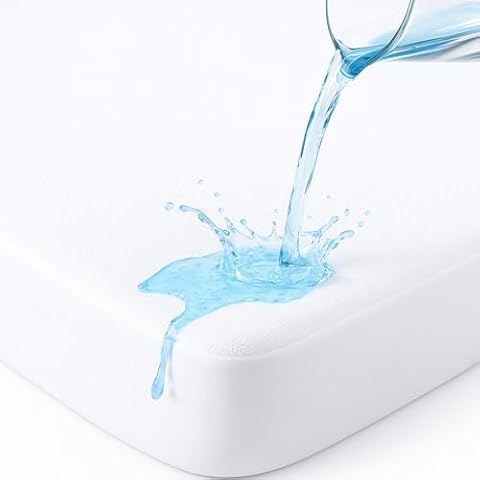 Dudu N Girlie Waterproof Fitted Cot Mattress Protector Cover