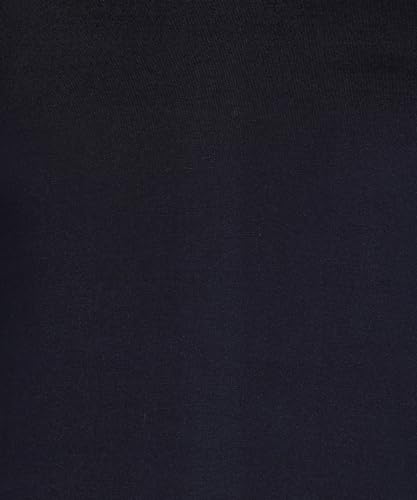 Image of FLEXIMAA Women's Cotton Plain Round Neck 3 /4 Sleeve Long Top