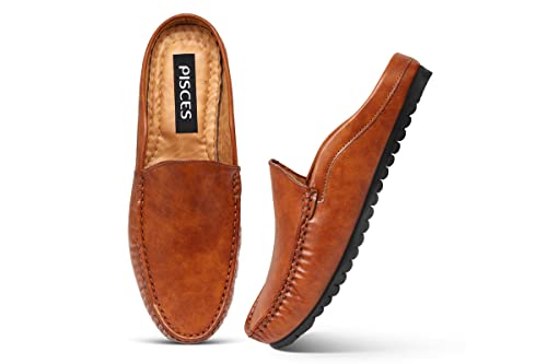 Image of PISCES Men's Back Open Loafers (6UK to 12UK)