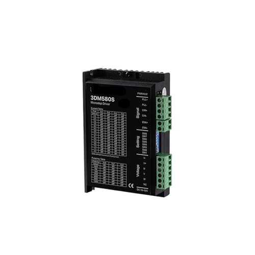 Pilote pas à pas 3DM580S anti-vibration pour moteur Nema23 de toupie CNC