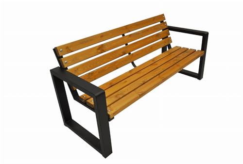 Primario Grande Gartenbank, Parkbank - Gartenmöbel, Outdoor Bank mit 350kg...