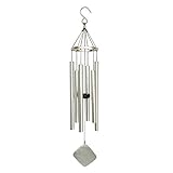 BLESSEDLAND Premium Wind Chimes-6 Hollow Aluminum Tubes, 28