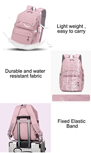 SellerFun Teen Girls Casual Backpack High Middle School Daypack Women Daily Travel Laptop Bag