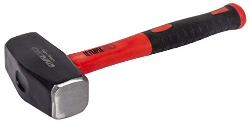 Olympia Tools Fibreglass Club Hammer, 1.8 kg (4 lbs)