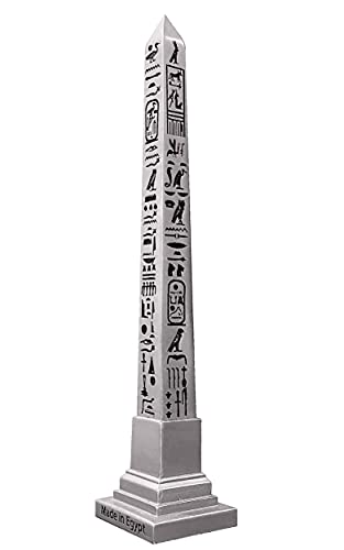 NileCart Egyptian Obelisk 10 in Resin Collectible Figure - image 1