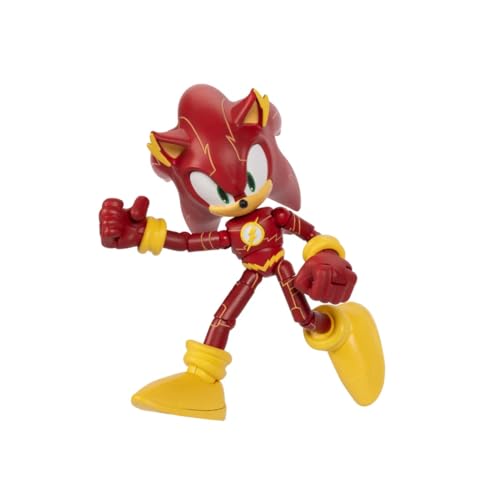 DC x Sonic the Hedgehog as The Flash 5" / 13cm Action Figure, Officially Licensed by Jakks Pacific - Image 3