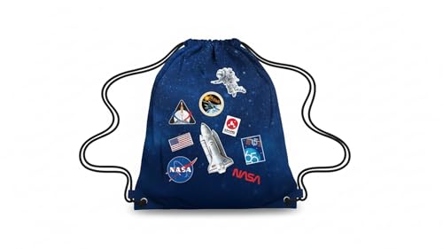 NASA Crew Patch DIY Drawstring Bag Sewing Kit – Space-Themed