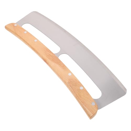 BRIGHTFUFU 1 Set Pizza Cutter Pizza Paddle Pizza Slicer Pizza Cutting Board Pizza Rocker Cutter Pizza Wheel Cheesecake Slicer Cheesecake Cutter Pizza Making Accessories Stainless Steel