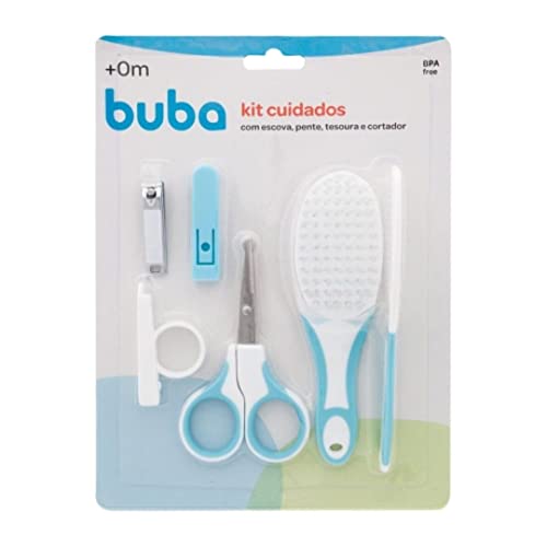Kit Cuidados com o Bebê Buba Baby 5239 Azul