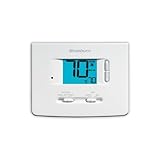 Braeburn 1020NC Thermostat, Builder Series Non-Programmable, Single Stage Heat/Cool Conventional or...