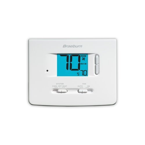 Braeburn 1020NC Builder Series Non-Programmable Thermostat