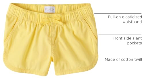 Image of The Children's Place Girls' Twill Pull on Shorts