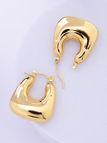 Image of Scintillare by Sukkhi Excellent Stainless Steel Round Hoop Earring Jewellery for Women & Girls|Anti Tarnish Jewellery|Gifts for Wife Girlfriend Mother Sister