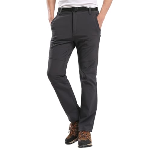 Pantalon d'hiver noir imperméable long pour femme pour affronter la neige