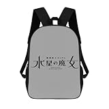 [CXTXDY] リュック 機動戦士ガンダム 水星の魔女 グッズ バックパック リュックサック メンズ レディース 子供 大容量 防水 軽量 多機能 人気 キャラクター プレゼント アウトドア