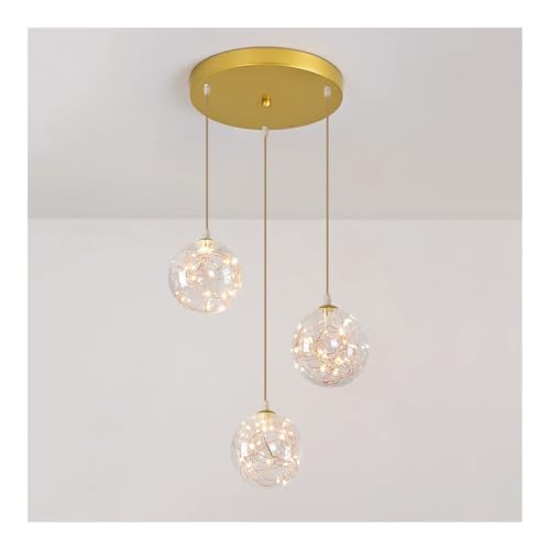 Suspension à 3 lumières pour illuminer vos dîners au salon