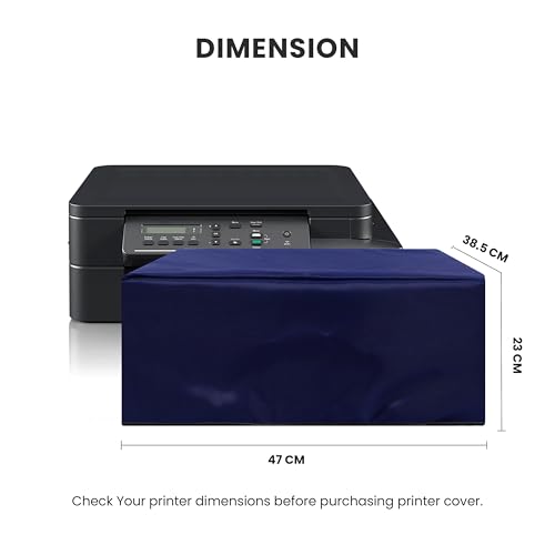 Image of Alifiya Dust Proof Washable Printer Cover for Brother DCP-T420W / DCP-T520W / DCP-T510W All-in One Ink Tank Color - Blue
