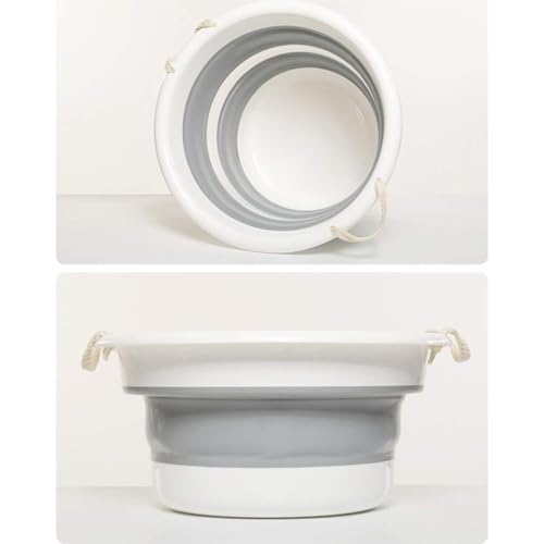 Masajeador Spa para Pies Plegable de Gran Capacidad 30L Azul miniatura 5