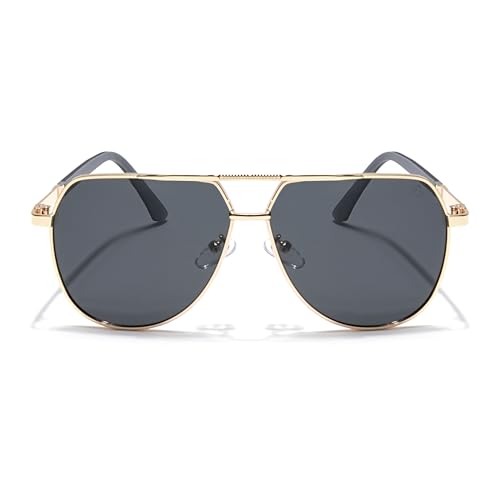 Image of EYEJACK by Voyage UV Protected & Polarized Aviator Sunglasses for Men & Women