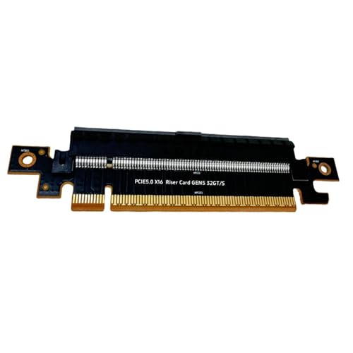 Tarjeta FlexibleRisers para una integración perfecta en PCs de sobremesa PCIE5.0 X16 Customs. Construido para pruebas de productos PCIE5.0