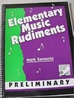 Elementary Music Rudiments: Preliminary 0887977588 Book Cover
