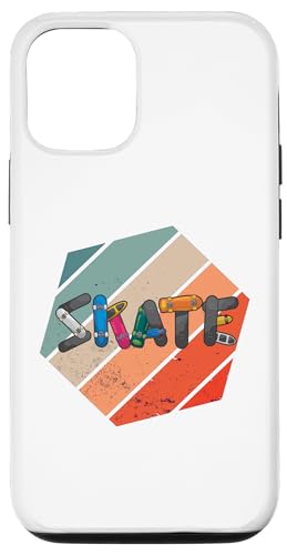 Coque pour iPhone 14 Skater Skateboarding Design lettrage skatelife skatepark