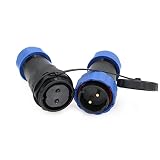 ZBLZGP SD28 2 Pin 45A In Linea Cavo Maschio Femmina Spina Zoccolo Impermeabile IP68 Aviazione 28MM Spina Rotonda Elettrica Automotive Connettore di Potenza in Plastica